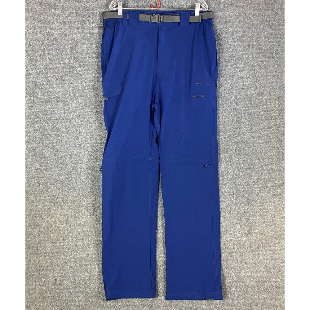 Arctix Convertible Pants Men's Large Shorts Blue Nylon Blend Adults‎ Hiking